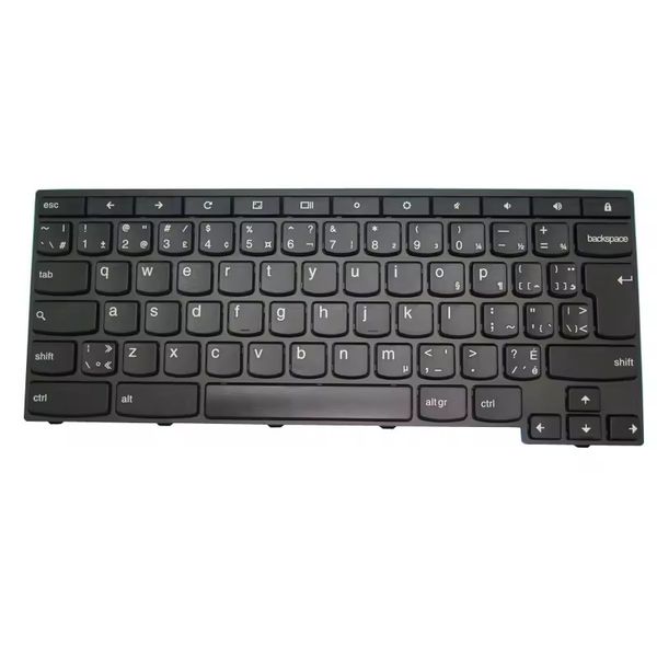 Laptop -Tastatur für ThinkPad Yoga 11E Chromebook Kanada CA 04x6376 SN20F22273 9Z.NBHSQ.02M AELI5K01110 04X6298