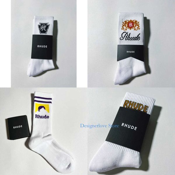 Männer Rhud Socks Frauen Socken Designer Luxus hochwertige Kalzin