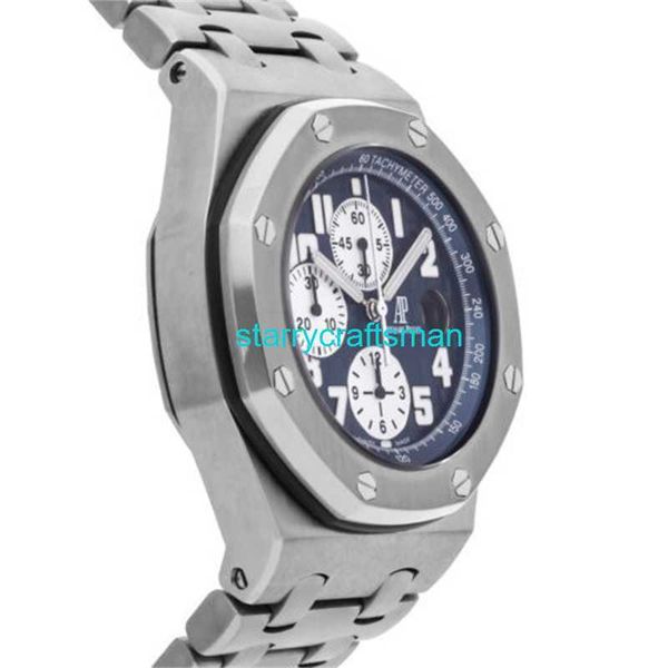 Lüks Saatler APS Fabrikası Audemar Pigue Royal Oak Ofshore Ofomatic Titanyum Alaşım Erkekler İzle 25721TI OO.1000TI.04 ST2C