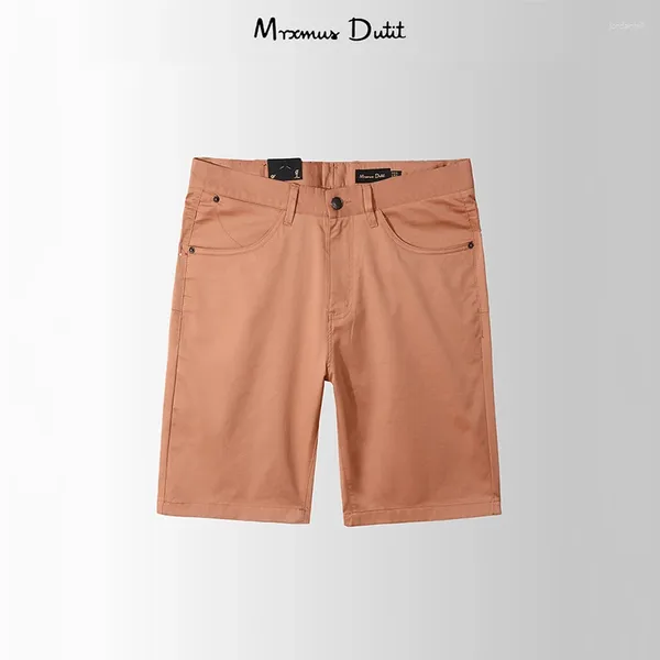 Мужские шорты Mrxmus Dutit Wear High End Summer Vacation Modal в тонком стиле, дышащий бизнес, прямые повседневные штаны.