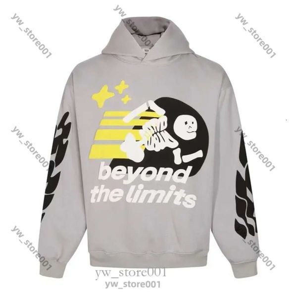 Kırık Gezegen Hoodies Designer Hoodie Man için Y2K Tarzı 3D Köpük Graffiti Mektup Break Gezegen Grafik Kazak Uzun Kollu Giyim Kadınlar Breaking Planet Hoodie 8745