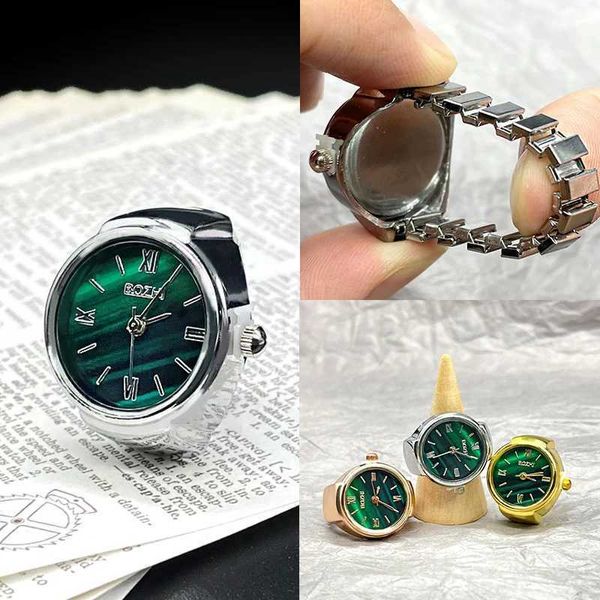 Группа Rings Coss Jewelry Green Digital Quartz Pinger Watch Ring