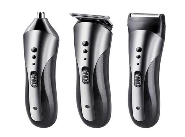 3 em 1 Recarregável Electric Nariz Shaver Cabelo CLIPPER PROFISSIONAL Razor elétrico barba Shaver25186282423