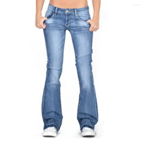 Calça jeans feminina elástica calça jea