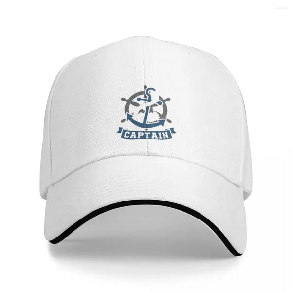 Ball Caps Small Boat Sailor Dinghy Capitano Cap Baseball Visor Hat Mant Man Women's