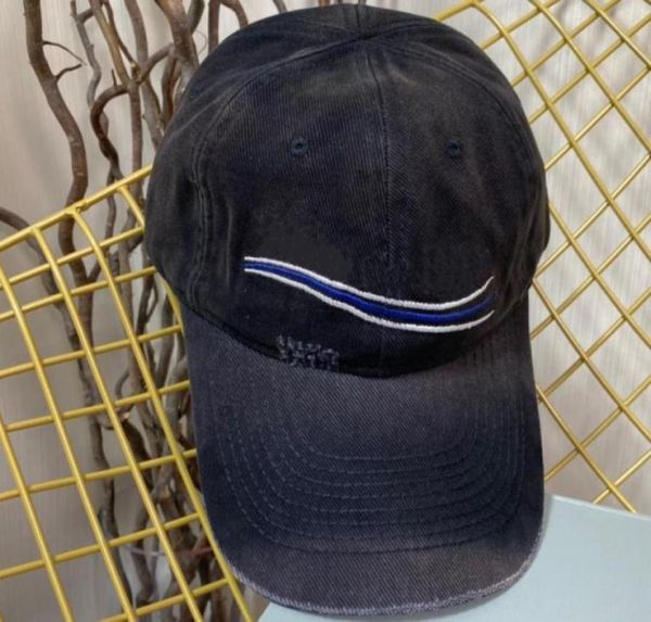 Designer Denim Baseball Caps Hats for Women and Men Casual Adatted Cap 2022 New Vintage Mens Ladies Letters Ball 5313154