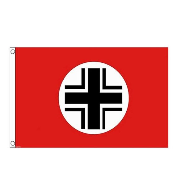 Bandiera balken della Seconda Guerra Mondiale tedesca 3x5ft Stampa digitale in poliestere esterno da esterno Uso club Banner e bandiere intero 8661850