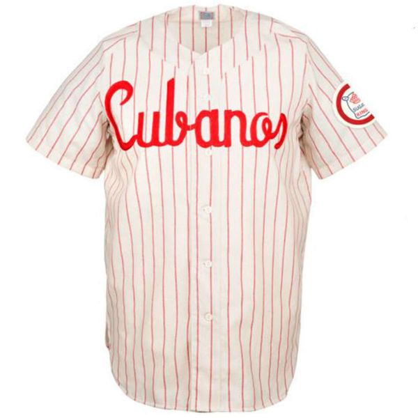 Jam 1959 Havana Sugar Kings Home 100% Ed Bordado S, camisa de beisebol vintage, personalizada qualquer nome e número