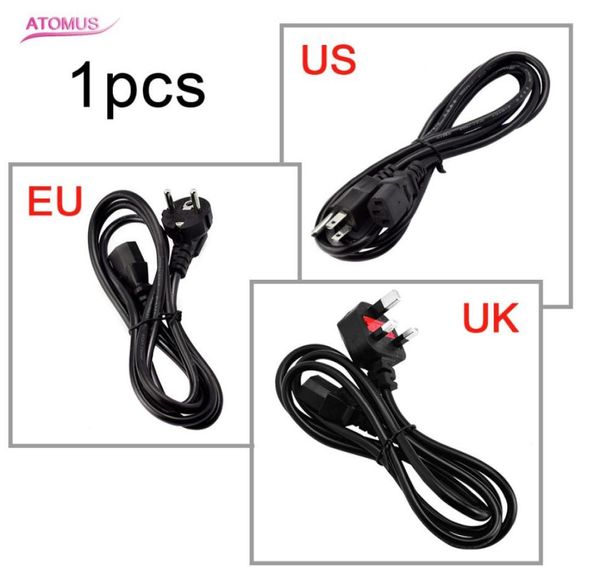 1 pcs Cavo di alimentazione CA Plug Euukus 1 m 100 cm 3 Contatti a tappo Adattatore LED Adattatore di alimentazione Euukus Cavo di ricarica del cavo Euukus Linea5194443