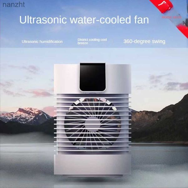 Ventole elettriche USB Ricarica USB Air Condizionamento Acqua di raffreddamento ad acqua Ven Desktop Fanni elettrici Spray Electric Spray Painted Air Refrigeratore Air Air Fanwx