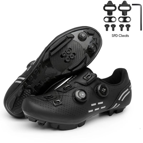 Uomo Speed Route Ciclismo Scarpe da ginnastica MTB Scarpe basse con clitoridi Donna Strada Dirt Bike Calzature Ciclismo Calas Bicicletta da corsa Spd Tacchetti 240129