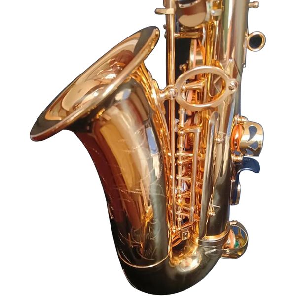 Качественный золотой альт-саксофон YAS 82Z, японский бренд Sax E-Flat, супер музыкальный инструмент с профессиональной доставкой, мундштук для саксофона, подарок