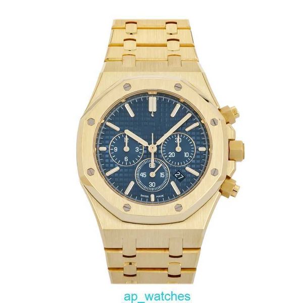 Schweizer Uhren Audemar Pigue Mechanische Uhren Royal Oak Chrono Auto Gelbgold Herren-Luxus-Automatikuhr 26320BA.OO.1220BA.02 FUN RLGA