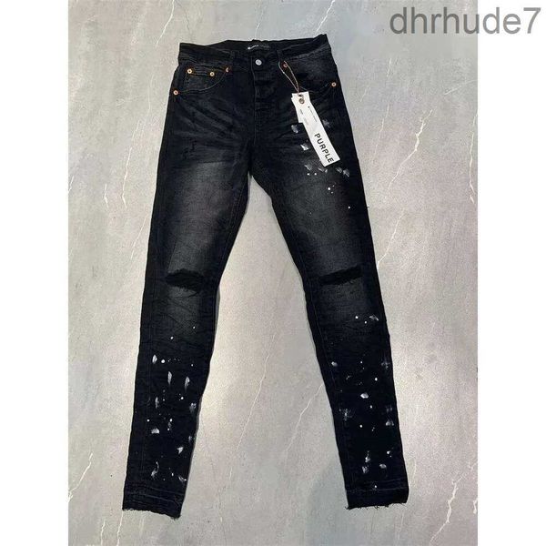 Lila Jeans Designer Jean Herren Denim Hosen Mode Hosen Gerade Design Retro Street Wear Casual Jogginghose Frauen Robin XHNZ