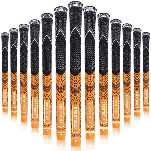 13 pz/pacco Formato Standard Professionale Filato di Carbonio Ferri da Golf Grips Golf Club Impugnatura in Legno 8 Colori Disponibili Agarre Del Palo De Golf 240129