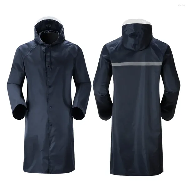 Raincoats 2024 Piquenique Homens Fissão Ao Ar Livre Terno Conjunto Oxford Rain Wear Jardins Macacões Casaco Mulheres Mais Grosso