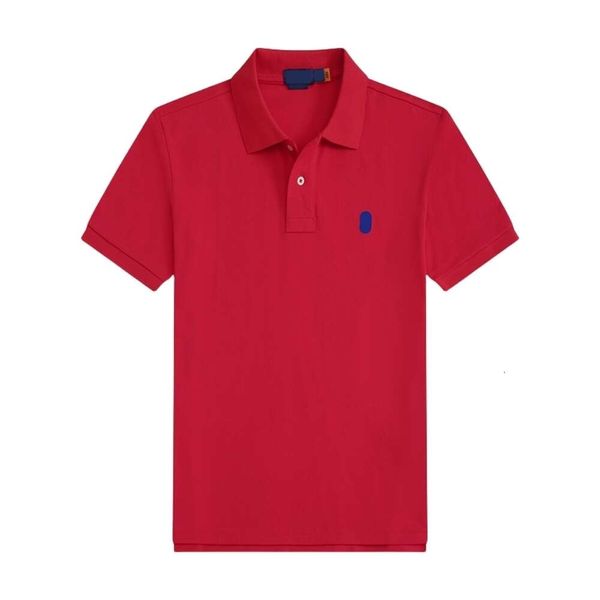 Ralph Designer Uomo Laurene T-shirt Polo da uomo di alta qualità con ricamo Pony Polo da uomo Camicia Business Colletto in piedi Cotone Moda Uomo Donna