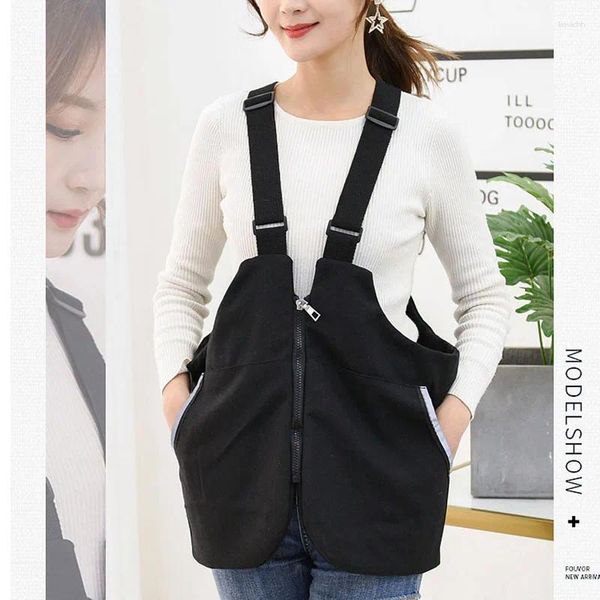 Sacos de cintura streetwear unisex hip-hop colete peito rig lazer mulher tático ombro preto saco pacote multi-bolso