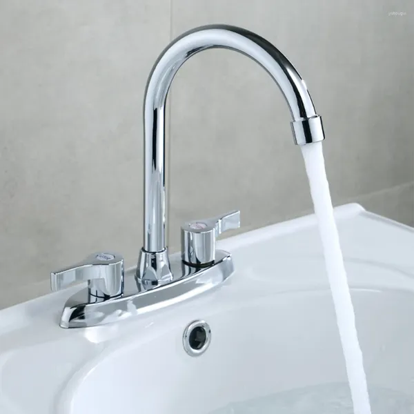 Küchenarmaturen 1 stücke Becken Wasserhahn Messing Dreh Kaltwasser Mischbatterie Für Eitelkeit Becken Waschen Hand Badezimmer Waschbecken Zubehör