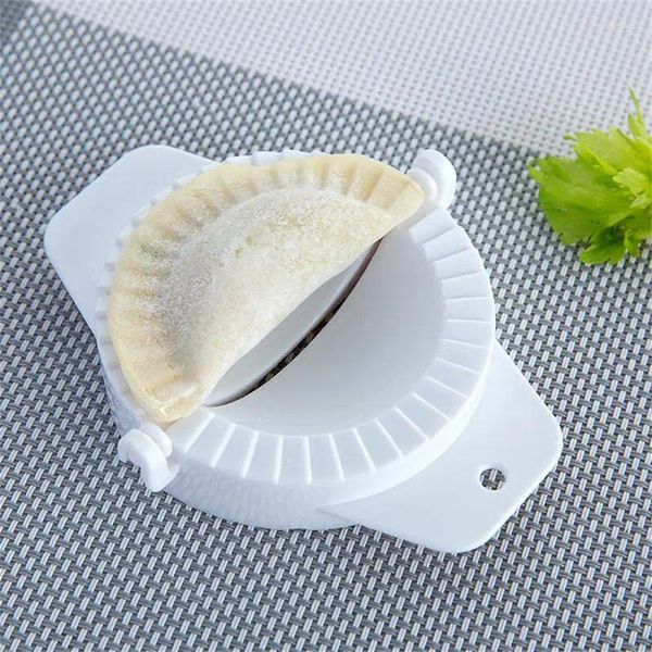 Ferramentas de cozimento bolinhos de plástico fabricante molde mão massa imprensa bolinho clipe preguiçoso diy ravioli torta jiaozi fazendo gadget cozinha pastelaria