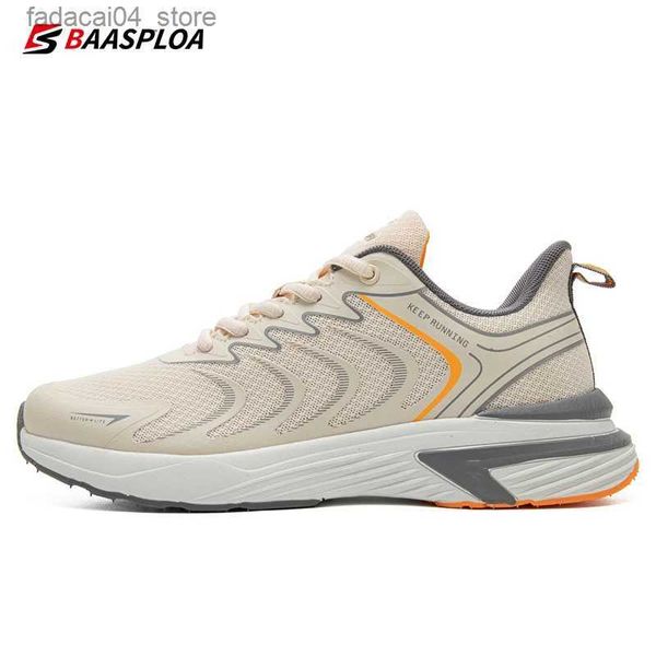 Rollschuhe Baasploa Neue Männer Laufschuhe Leichte Walking Schuh Mesh Atmungsaktive Mode Männlichen Outdoor Sport Turnschuhe Frühling Tennis Schuhe Q240201