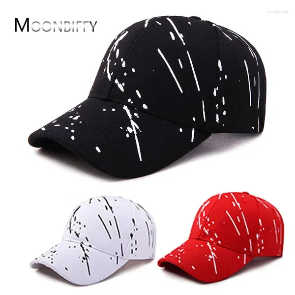 Berretti da baseball da uomo Berretto da baseball Graffiti Cappelli snapback Hip Hop Estate Outdoor Maschile Cappello con visiera regolabile Traspirante a tesa lunga