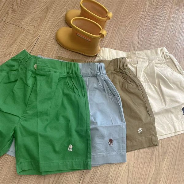 Neue Sommer-Shorts für Kinder für Jungen, Babys, mittlere und junge Kinder, Hosen, Split Five, kurze, modische Strandhosen, Luxuskleidung CSD2402013-8