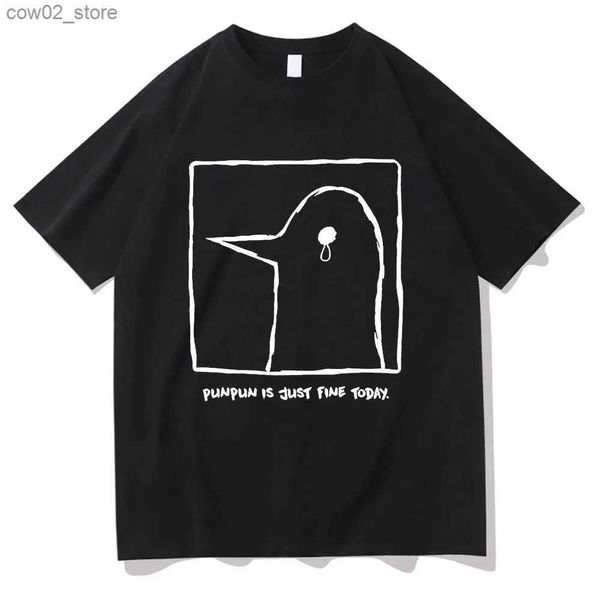 Herren-T-Shirts, süße Enten, Herren-T-Shirt, 100 % Baumwolle, kurzärmeliges T-Shirt, modische Qualität, Damen-T-Shirts, lässige Straßenkleidung, kostenloser Versand Q240201