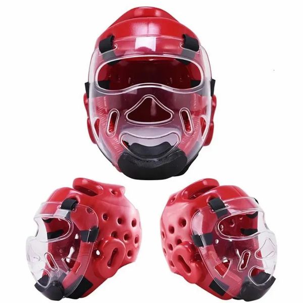 Casco da Taekwondo professionale per bambini adulti, boxe, palestra, allenamento di combattimento gratuito, per Thai Boxe, Karate, caschetto 240122