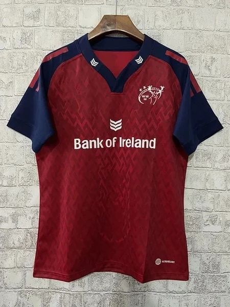 Munster Home Rugby Jersey 24 MUNSTER RUGBY TRAINING JERSEY tamanho SMLXLXXL3XL4XL5XL 240130