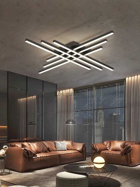 Lâmpadas pendentes luz de teto simples moderno quarto atmosfera duplex villa hall nordic lâmpadas minimalista sala estar lâmpada luzes teto yq240201