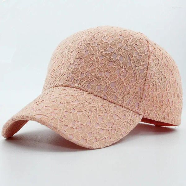 Ball Caps 2024 Yaz Bayanlar Güneş Koruyucu Güneşlik Beyzbol Kapağı Ribaund Ribaund Boş Nefes Alabilir Zirve Sıradan Spor Şapkası Goros