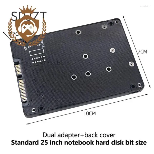 Компьютерные кабели SATA 60 Гбит/с к M2 NGFF SSD MSATA Адаптер M.2 Плата жесткого диска