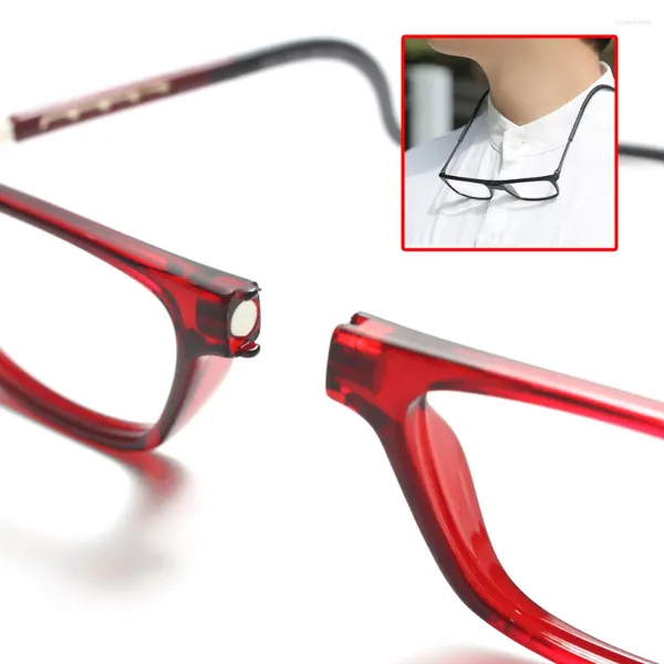 Güneş Gözlüğü Manyetik Okuma Gözlükleri Mıknatıslı Gözlük Çerçevesi Erkekler için Anti Mavi Işık Bilgisayar Clear Women TR90