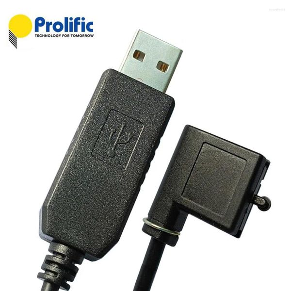 Cavi per computer Cavo seriale Prolific PL2303 con Eplug RS232 da USB a E2plug per Garmin ETrex EMap Geok GPS Update