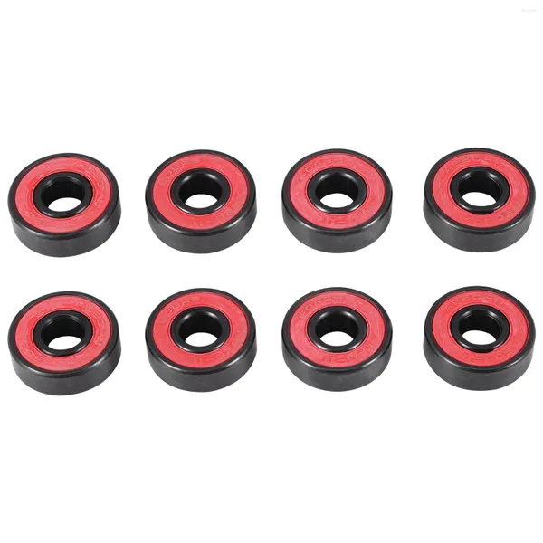 Tigelas 8 Pcs Rolamentos cerâmicos de alta velocidade resistentes ao desgaste para roda de skate