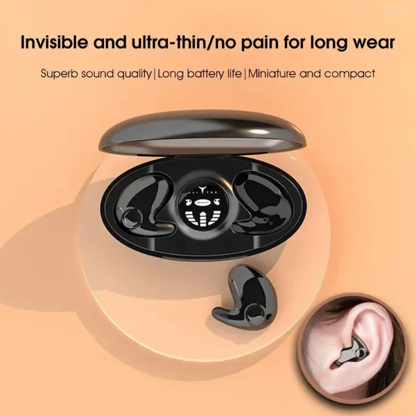 Fone de ouvido intra-auricular sem fio, cancelamento de ruído inteligente, display led, bluetooth5.3, para iphone, android, fone de ouvido