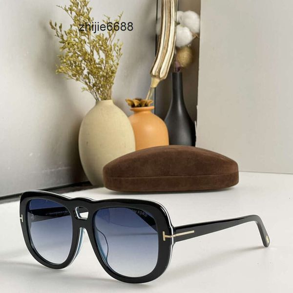 Para piloto alto de tomfords homens mulheres gole clássico óculos de sol moda óculos de luxo qualidade óculos de sol lunettes designer soleil pour femmes óculos de sol com caixa 6p6f