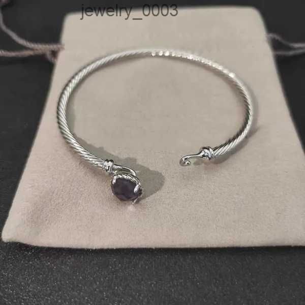 braccialetto di design bracciali con cavi gioielli di lusso per donna uomo argento oro Testa di perla a forma di X braccialetto di diamanti moda gioielli festa regalo di natale 5MM 7MM CQTF