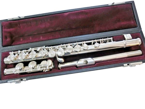 Flauta YFL 212 Prata STANDARD Instrumento musical