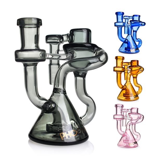 Catcher de cinzas de reciclagem de vidro de 14,4 mm para o queimador de óleo de vidro de vidro Bongas Bongus Bongus Bongus Bongs Bongs Pipe Dab Rig de 90 graus de 14 mm apanhador de cinzas