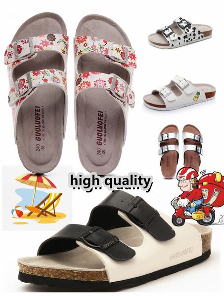 Marke Sommer Hohe Qualität Frauen Männer Sport Sandalen Cartoon Outdoor Holz Leder Hausschuhe Heißer Verkauf Strand Casual Schuhe