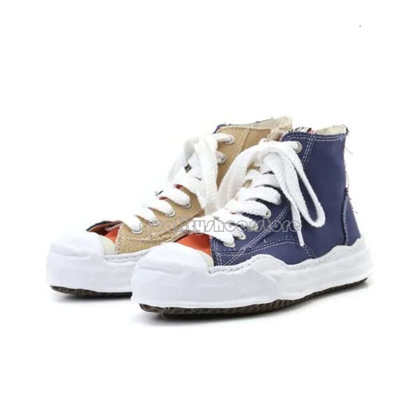 Top Designer Maison Mihara Yasuhiro Suola originale Tela a taglio basso Sh per uomo Miharayasuhiro Toe Cap Sneaker Uomo MMY Scarpe sportive Donna Sport OG Dissolving 868