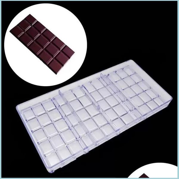 Moldes de cozimento 15 Grade Polkadot Cogumelo Chocolate Mod Baking Mtiverse Milk Mold Bar Mods Atacado Drop Delivery Home Garden Kitchen, Dhaep