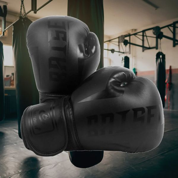 Боксерские тренировочные перчатки из искусственной кожи, устойчивые к разрыву защитные перчатки для рук, дышащие, прочные, одноразовая формовочная наклейка для спортивных принадлежностей 240122