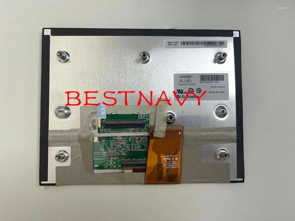 8.4inch LCD Ekran LA084X01 (SL) (01) LA084X01-SL01 SL01 SL02 Chrysler Jeep VP4R 2024-2024 NAVI CAR için Kapasitör Dokunuş Sayısallaştırıcı