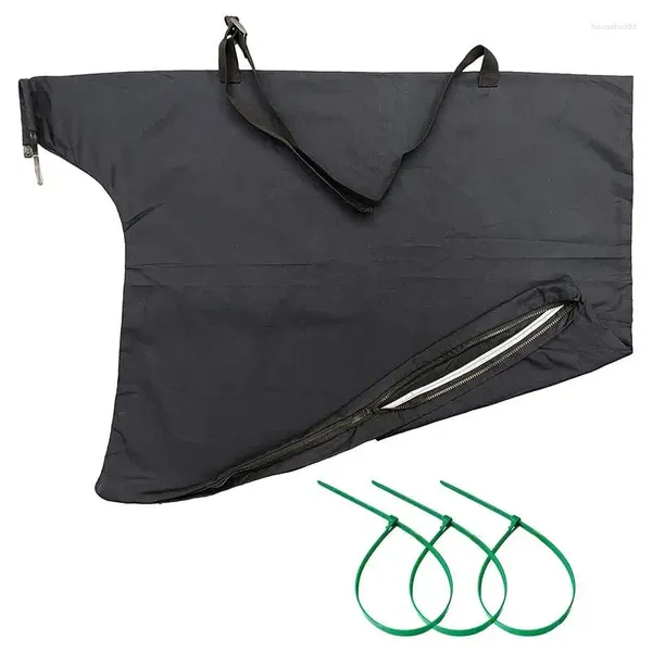 Sacos de armazenamento Universal Leaf Blower Bag Caindo Vácuo Fundo Dobrável Quintal Resíduos Dead Leaves Bin Lawn Cleaner Garden