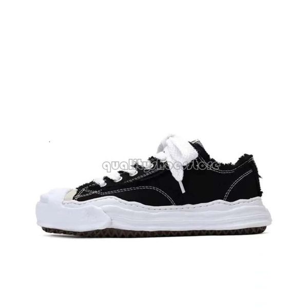 Top designer Maison Mihara Yasuhiro SOLE ORIGINALE CANVAS SH SH SH per uomo Miharayasuhiro Cap Cap Sneaker Mens Mmy Sport Sports Womens Sport Og Dissolvendo 498 537