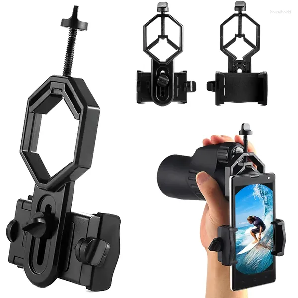 Teleskop Tragbare Telefon Adapter Clip Fernglas Monokular Spektiv Halter Universal Zelle