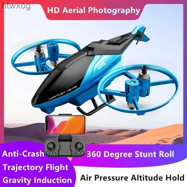 Dronlar Asterial Fotoğraf WiFi FPV RC Helikopter Bir Anahtar Çıkarma Sabit Yükseklik Hakkında 3D Roll Yörünge Uçuş Uygulaması RC Drone Oyuncak YQ240201